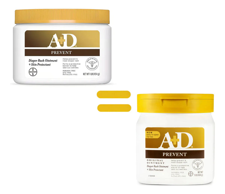 Crema A+d Antipañalitis Prevencion Pañalitis 454 Grs A&d