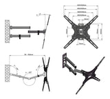 Soporte De Pared Movible Para Tv De 32 A 55 Pulgadas AN400 Negro KVHB