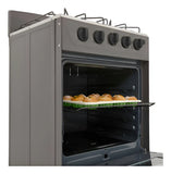 Estufa Romero Torre Haceb 50 Cms Gas Natural Plata Color Gris