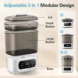 Vaporizador Y Secadora Eléctrica De Biberones Y Chupetes