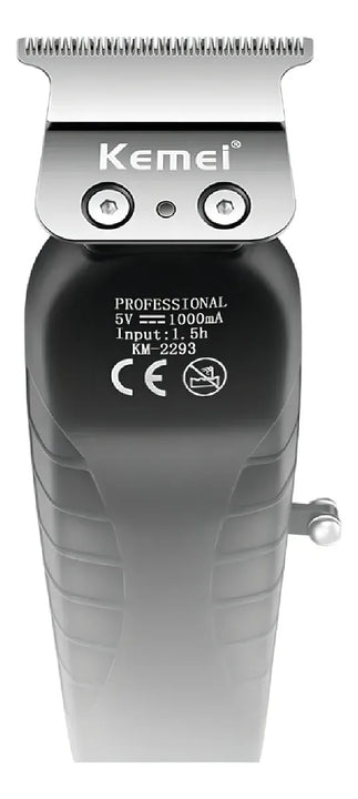 Cortadora de pelo Kemei km 2293 Acabamento negra
