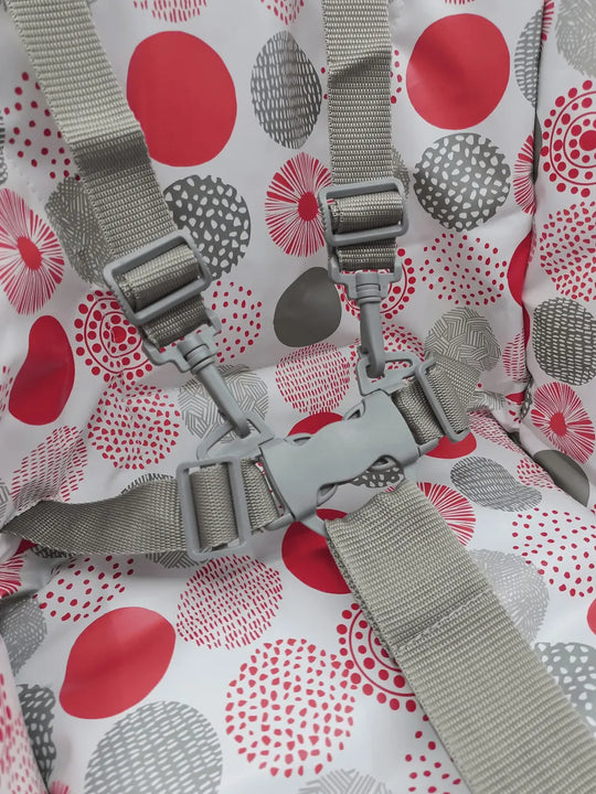 Silla Comedor Bebe Niño + Plato Y Cubiertos En Silicona Color Rosa