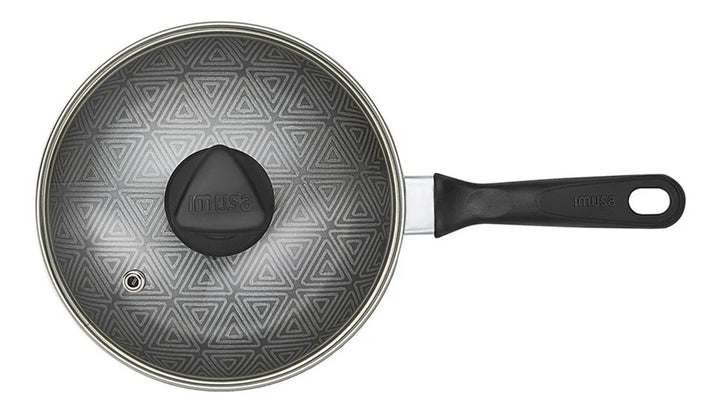 Cacerola Antiadherente 16cm Imusa Talent 5861029286 Color Gris/Azul