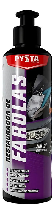 Kit Completo De Limpieza Vehicular Shampoo Cera Restaurador