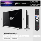 Televisor Smart Tv De 40 Pulgadas Fpd 1080p Fullhd Google Tv