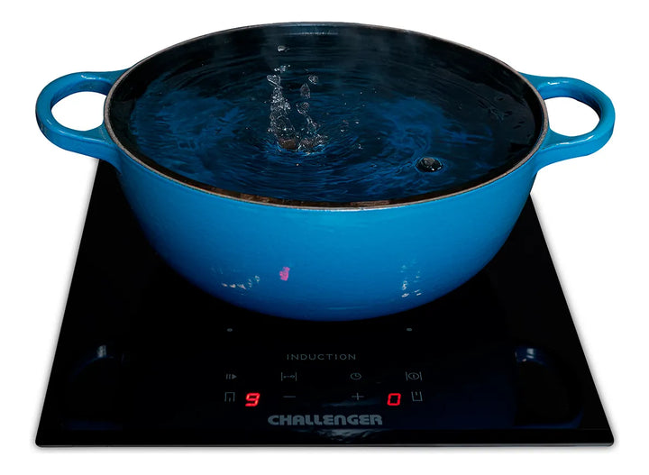 Estufa De Inducción Vidrio Vitroceramico Dos Puestos 30cm