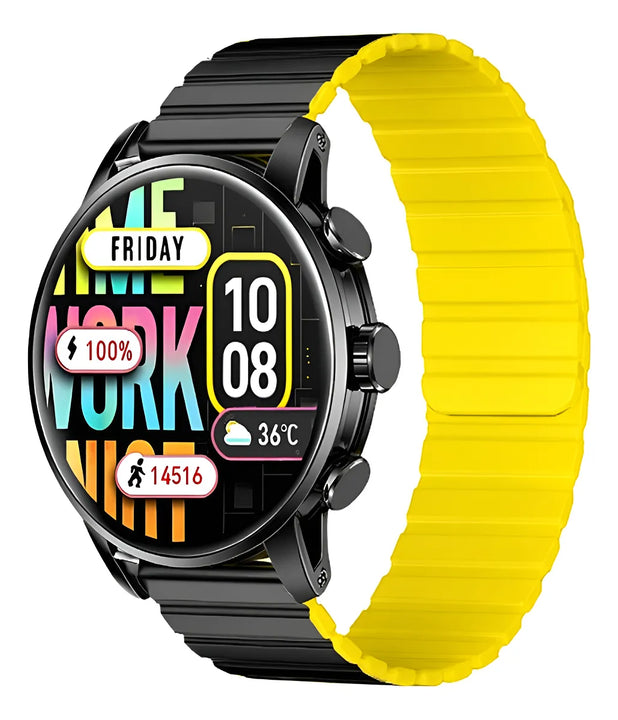 Reloj Inteligente Smartwatch Kieslect Kr2 Pulso Magnetico Blanco Negro
