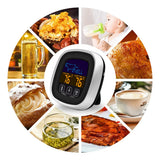 Termómetro Digital Carne Pantalla Táctil Lcd, Temporizador