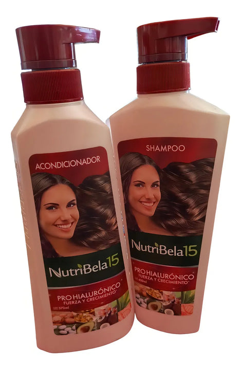 Shampoo Nutribela Prohialurónico 400 Ml