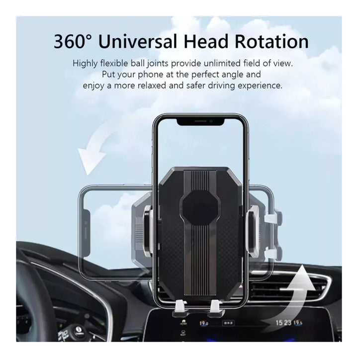 Soporte Dr 005 Para Celular, Carro Chupa Extensor Negro