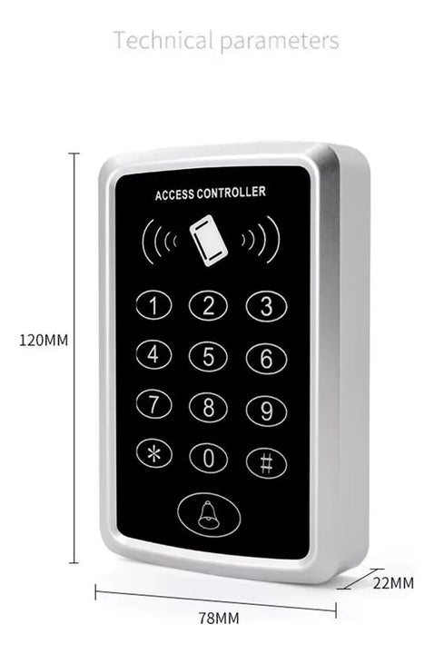 Control De Acceso Lector Tarjetas Rfid 125khz 1000 Usuarios