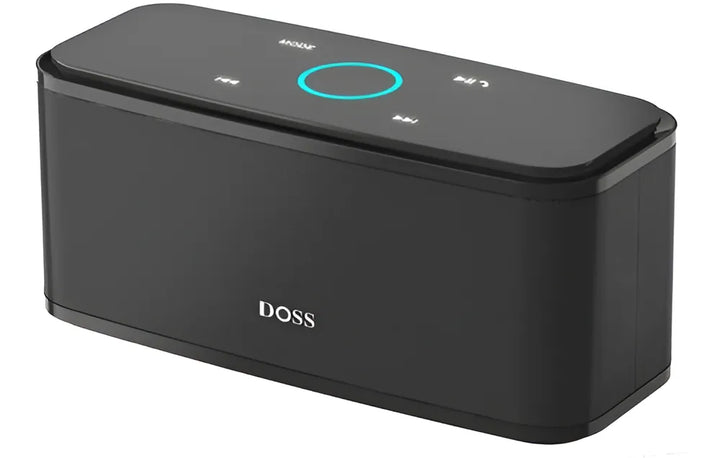 Bocina Bluetooth Doss Soundbox 12w Ipx4 12 Horas Bateria Color Negro