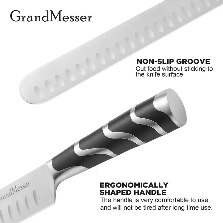 Grandmesser Cuchillo De Trinchar, Cuchillo De Rebanar De 12