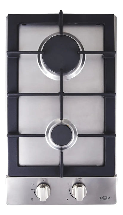 Estufa De Empotrar Haceb Inox 30cm Gas Natural Hierro Fundid