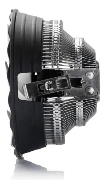 Disipador De Calor De Ventilador De Cpu Rgb Led Para Intel Negro