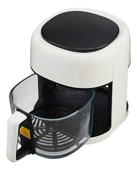 Freidora De Aire Schaffhausen Air Fryer Digital 8 Litros Blanco