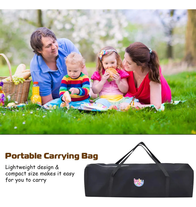 Baby Joy Pack And Play 3 En 1 Portátil Con Moisés Y Cambiado