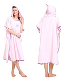 Microfibra Cambiadora De Poncho Con Capucha.