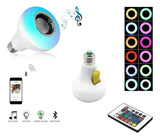 Bombillo Parlante Con Bluetooth Multicolores Súper Oferta. Color Blanco