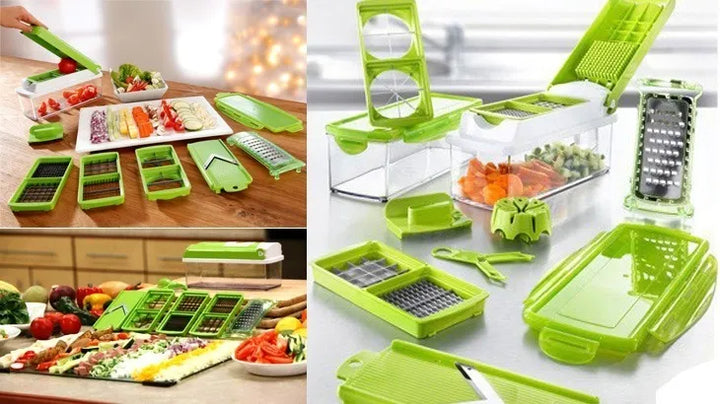 Cortador de verduras y verduras Nicer Dicer Plus
