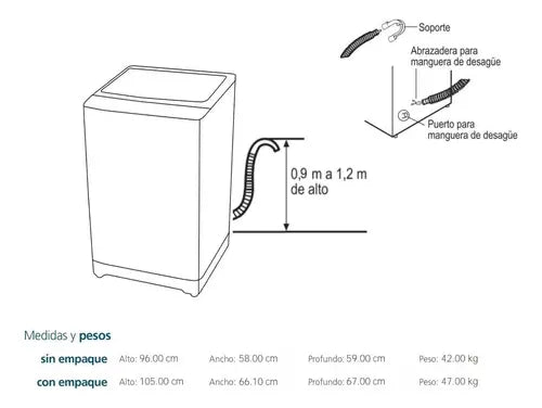 Lavadora Automática Mabe Digital 14 Kg Carga Superior 127v Diamond Gray