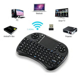 Teclado Airmouse Inalambrico Smart Tv Color del teclado Negro