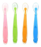 Cuchara Para Bebes Silicona X2u Color Verde