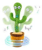 Cactus Bailarín GTI Toy Imita Voz Sonidos Recargable Usb 31cm Baila