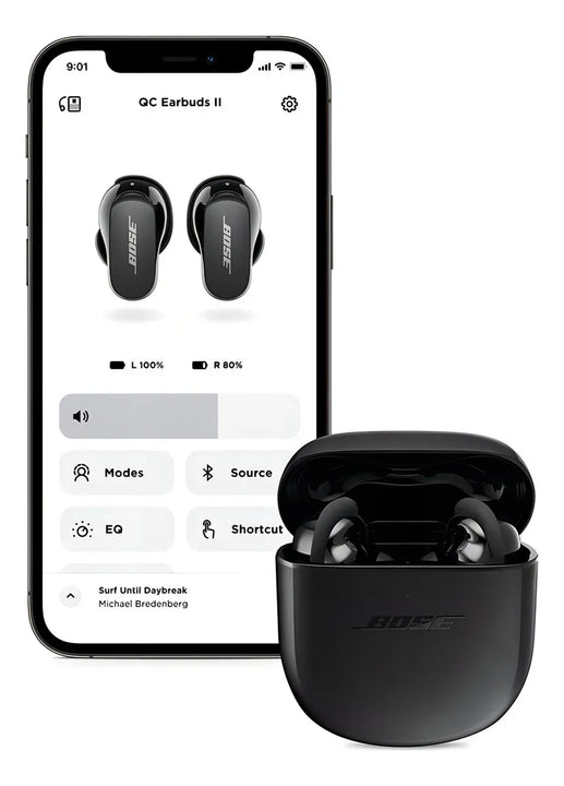 Audifonos Bose Quietcomfort Earbuds 2 In-ear Noise Cancelling Color Negro