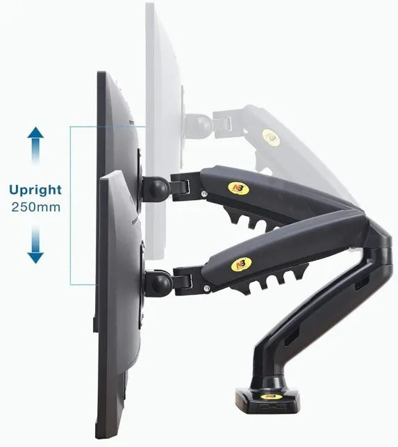 Soporte Ergonomico Para Monitores Y Portatil Nb A Escritorio
