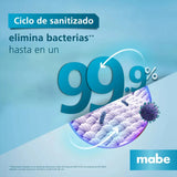 Lavadora Automática Mabe LMC48100WDAB0 18 Kg Carga Superior Digital Diamond Gray