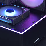 Lian Li Funda Atx Mid-tower Para Pc 3 Ventiladores Argb De