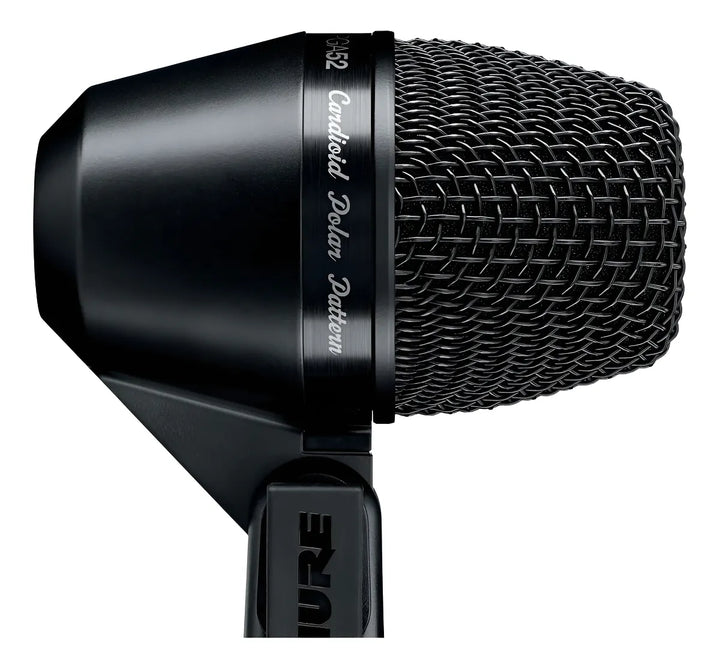 Micrófono Para Bombo Shure Pga52-lc Color Negro