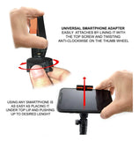 Trípode Monopie Aluminio 54 Pulgadas Con Soporte Para Celula