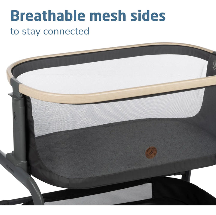 Cuna Colecho Portátil Ajustable Con Almohadilla Y Almacenaje