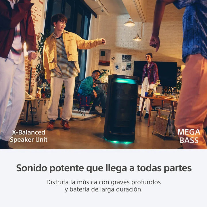 Parlante Inalámbrico Serie X De Alta Potencia Srs-xv900 Color Negro