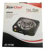 Estufa Eléctrica 1 Puesto 5 Niveles De Temperatura Color Negro