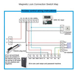 Control De Acceso Lector Tarjetas Rfid 125khz 1000 Usuarios