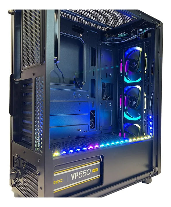 Caja Antec Nx230 Negro 3x120mm Argb/ 550w 80 + White / 0-761