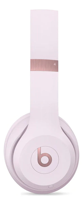 Audífonos Inalámbricos Beats Solo 4 - Rosa Algodón Color Rosa Claro Luz Blanco