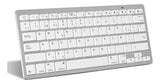 Teclado Bluetooh Recargable Inalambrico Tablet Celular Pc Teclado Multicolor