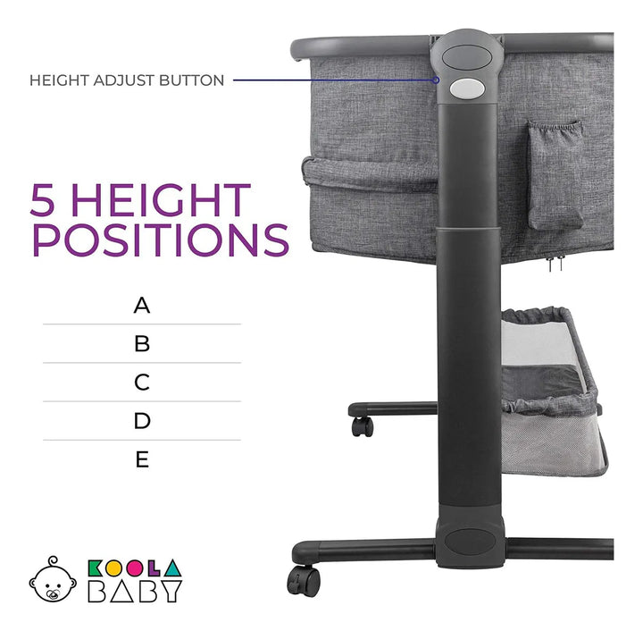 Cuna Portátil Plegable Para Recién Nacido Con Cesta De Almac