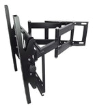 Soporte Tv Pared Doble Brazo 40-80 Pulgadas Vesa Articulado Color Negro