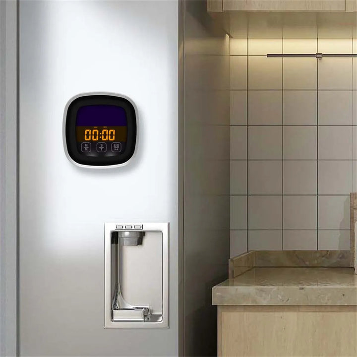 Termómetro Digital Carne Pantalla Táctil Lcd, Temporizador