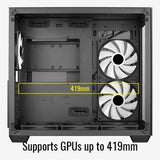 Gabinete Atx Gamer Aerocool Dryft Cubo 6 Ventiladores Argb