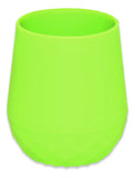 Mini Cup Vaso De Silicona Vaso Entrenador Bebé Color Verde Liso
