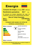 Estufa De Empotrar Acero Inoxidable 2pt Gas Propano 5425 Gris