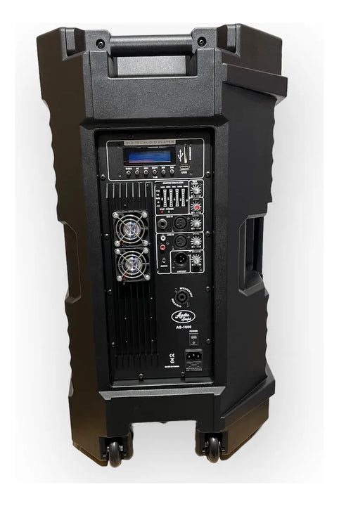 Cabina Activa 15 Pulgadas 10.000w Audio Sound Profesional Negro