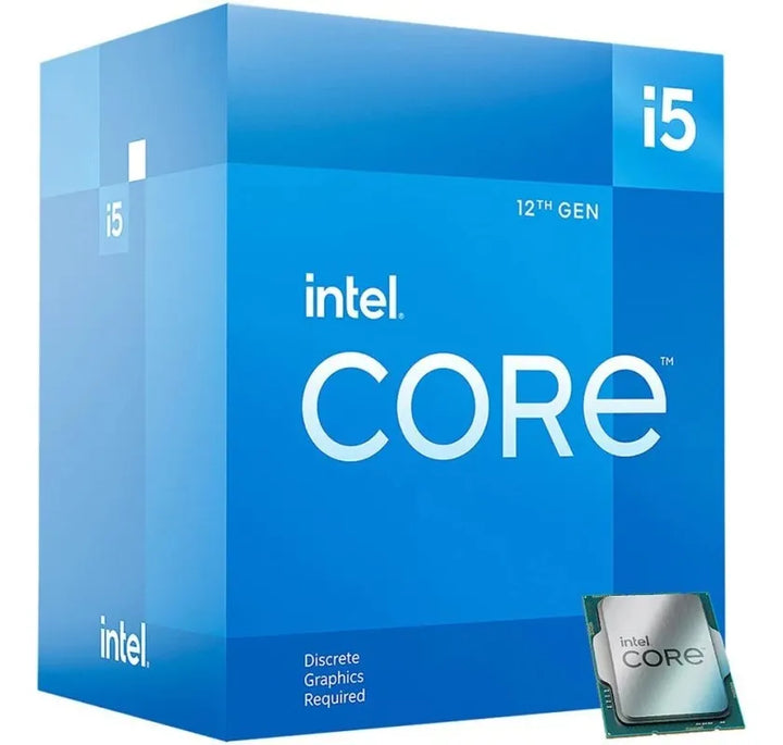 Procesador gamer Intel Core i5-12400F BX8071512400F de 6 núcleos y 4.4GHz de frecuencia