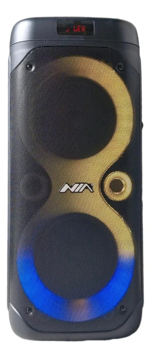 Parlante Portátil Bluetooth Boombox Nia An-2045 Negro